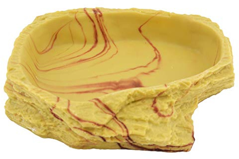 Lucky Reptile Water Dish, färg: sandsten, storlek: stor