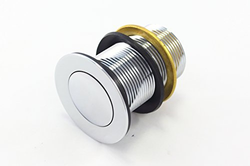 Di Vapor (R) peso pesado Latón cromado Pop Up desagüe de bañera Plug (baño) – HI Flo