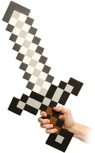 Offizielles Minecraft Schaumstoff-Schwert in offizieller ThinkGeek Verpackung