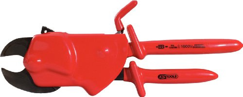 KS Tools 117.1246 Isolierte Einhand-Ratschenkabelschere, 310mm