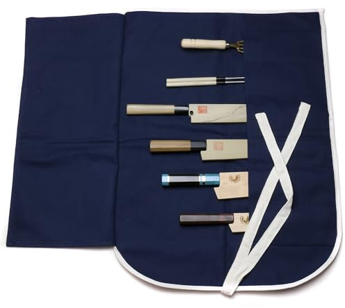 Yoshihiro cuchillo de algodón estuche/bolsa de Sushi japonés cuchillo de chef accesorios