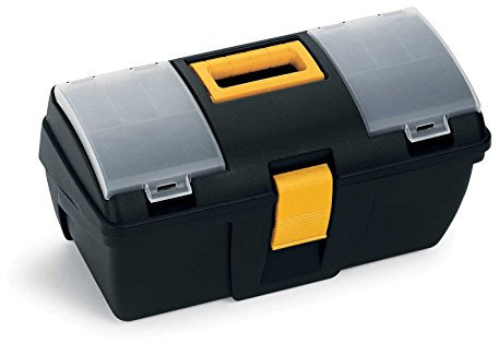 Terry Club Classic 161 C Valigetta Portautensili, Nero/Giallo