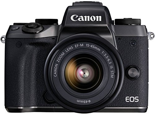 Canon EOS M5 System Camera (24.2 MP, APS-C CMOS Sensor, Wi-Fi, NFC, Full HD) Kit