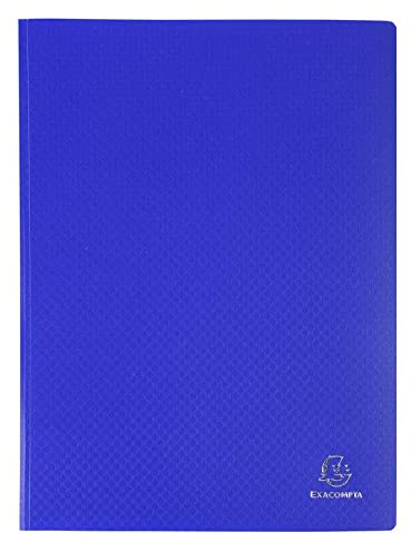 EXACOMPTA Lot de 3 Protège-documents A4 100 pochettes 200 Vues Coloris aléatoires