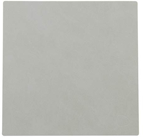 LindDNA Square Tischset, Leder, Metallic, 28 x 28 cm