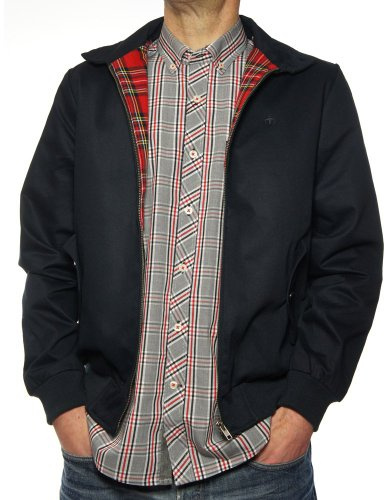 Merc of London HARRINGTON Men's Jacket, blue, XXL