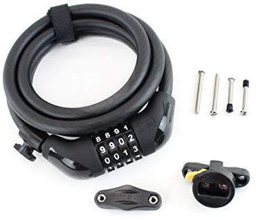 CONTEC Zahlen-Spiralkabelschloss PowerLoc Ø 12mm, Sicherheitsstufe: 6