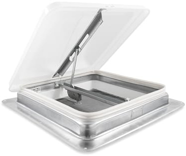 Camco RV Dachventil-Kit – Wasserdichtes Design & Translucides Deckel – Schützt vor Feuchtigkeit & Insekten und sorgt für bessere Belüftung – Ersetzt Ventline, Jensen & Elixir Vents (40480)
