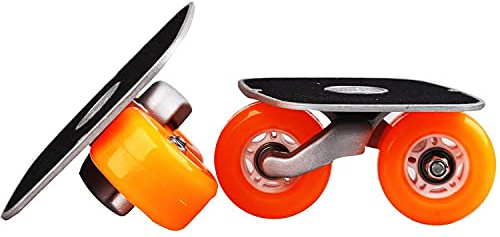 Portable, Road Drift Workout Board Skates Anti-Rutsch Teller Truck Orange
