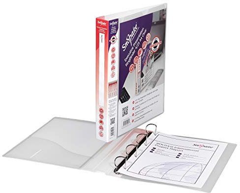 Snopake Präsentationsringbuch/13386 A4 transparent