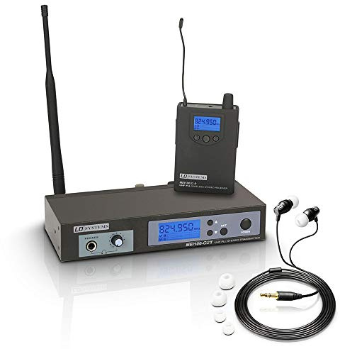 LD Systems Adam Hall MEI 100 G2 - In-Ear Monitoring System drahtlos, black
