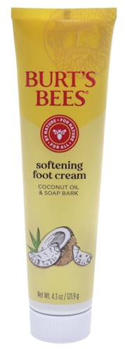 Burt's Bees Coconut Oil Foot Cream, 4.34 Oz (Package May Vary)