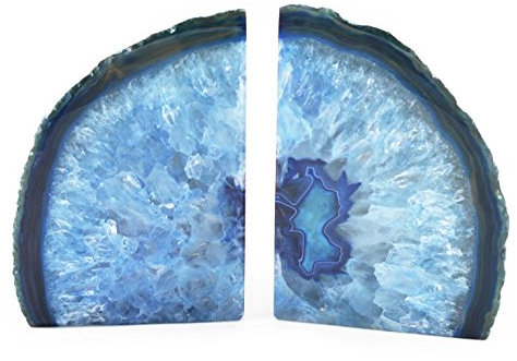 Serre-livres en agate