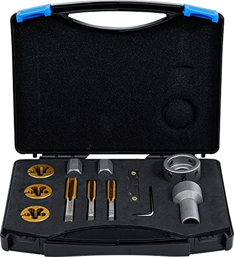 BGS 1988 | Gewindebohrer-/Schneideisen-Satz für Radmuttern und Bolzen | 12-tlg.
