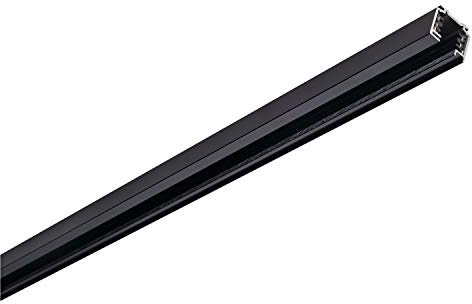 SLV EUTRAC 3PHASEN-AUFBAUSCHIENE | Hochvoltschiene, Schienensystem, Aufbauschiene 3Phase | Aluminium, schwarz, 3 m