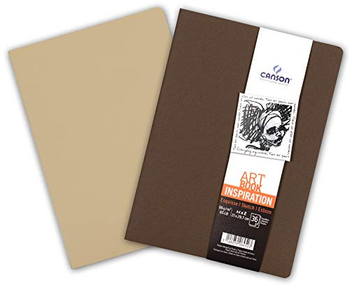 CANSON Skizzenheft ARTBOOK INSPIRATION, A4, hellbraun VE = 1