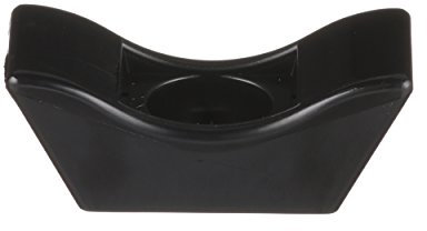 Panduit TMEH-S25-C0 Extra Heavy Cable Tie Mount, 1/4 Screw, Weather Resistant, Nylon, Black (Pack of 100)