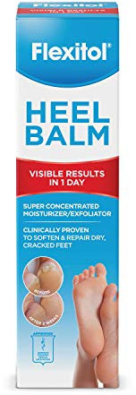 Flexitol Cracked Heel Balm, Visible Results in 1 Day, For Extremely Dry Feet & Cracked Heels, Removes Hard Skin, 25% Urea, Medically Proven Foot Cream, Suitable for Diabetics, 1 x 112g