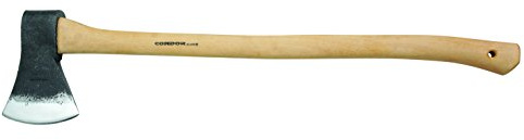 Condor Tool & Knife Beile geschmiedet Hickory-Stiel Leder-Schneidenschutz, Braun, 84.5 cm, 1010213710