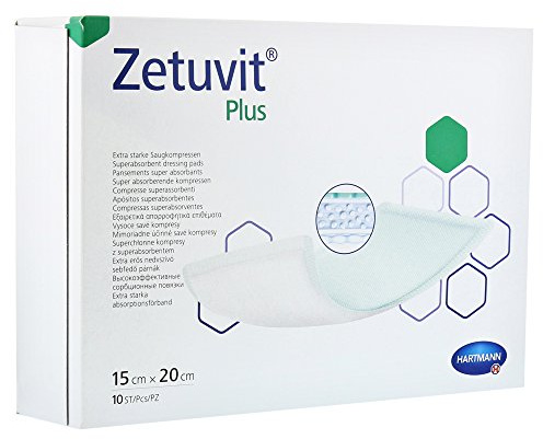 Zetuvit Plus Extrastarke Saugkomp.Ster.15x20 cm