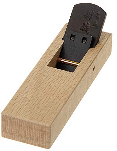 KAKURI Japanese Hand Plane Mini 30mm for Woodworking [Replaceable Blade System], KANNA Small Block Plane Tool for Wood Chamfering and Smoothing, Made in JAPAN