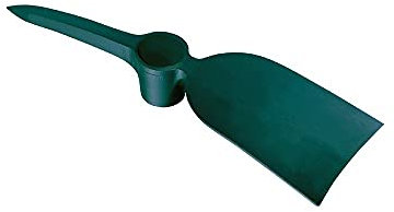 LEBORGNE - Pioche de Cantonnier Douille Ovale 2 kg Sans Manche - Outillage de Jardin - Acier Forgé et Trempé pour Terrassement et Gros Travaux - Résistante Et Efficace