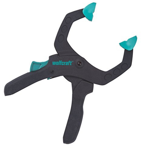 wolfcraft Ratschenzwinge FZR 60 I 3616000 I Für Haushalt, Hobby, Garten, Auto, Freizeit und Camping