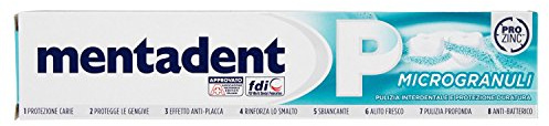 Mentadent Zahncreme mit Micro-Granuli, 75 ml, Geschmacklos, für Erwachsene