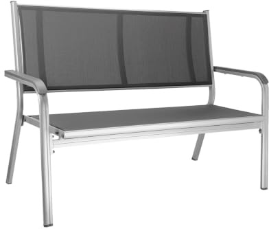 Kettler, 2er Bank, silber/anthrazit