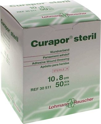 CURAPOR Wundverband steril chirurgisch 8x10 cm 50 St