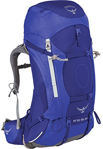 Osprey Ariel AG 55 Trekkingrucksack für Frauen - Tidal Blue (WS)