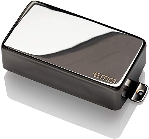 EMG 85 E-Gitarren Humbucker Tonabnehmer Edelstahl schwarz/chrome