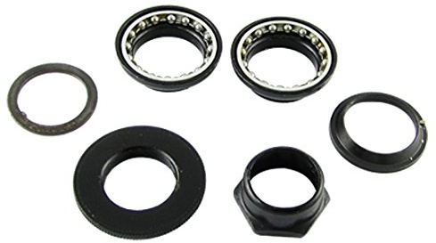 sourcing map Bike Headset Bicycle Head Parts Set 1inch Diameter 1 Pcs | 1inch Diameter Bike Headset Bicycle Head Parts Set, Black