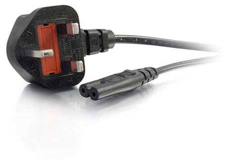 C2G 1M C7 Power Cable (BS1363 to IEC 60320C7) Figure 8 Power Lead, Black