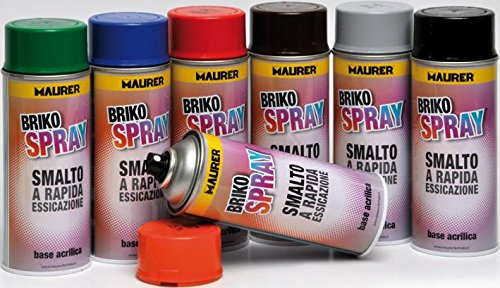 SMALTO ACRILICO SPRAY 400 ml. TINTA (RAL 8016 Marrone mogano)