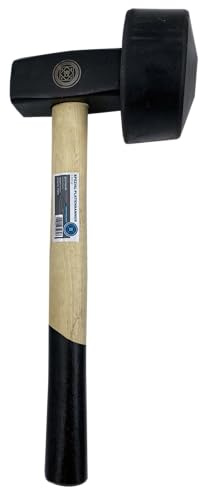 Plattenhammer 'PB' 1,50 kg rund, geschraubter Aufsatz