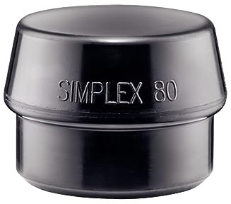 Halder 3202080 80 mm EH 3202 Rubber Simlpex Soft-Face Mallet Head - Multi-Colour