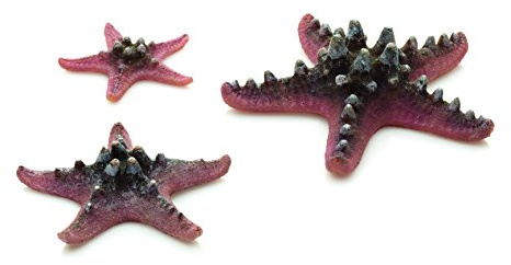 biOrb 46136 Seestern Set 3 pink – künstliche Seesterne zur Dekoration des heimischen Süßwasseraquariums oder Meerwasseraquariums