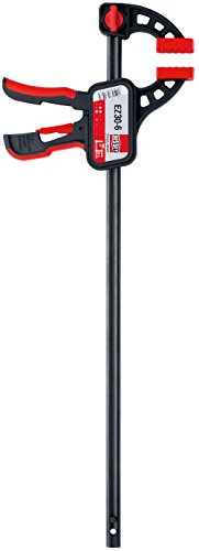 Bessey, EZ30-6 Schnellspannzwinge im Trigger-Stil, 30 cm x 6 cm, 202 kg Klemmkraft – Schnellwirkende Einhandzwinge für Holzarbeiten, Schreinerei, Heimwerker, DIY und Bauprojekte
