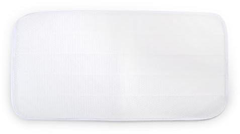 AeroSleep SafeSleep 3D-Matratzenschoner - Baby/Kinderbett - 80 x 40 cm | Wiege, Matratzenschutz für Kinder und Baby Matratzen, Freie Atmung, Wärmeregulierung, Antiallergen, Weiß