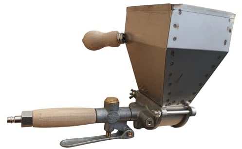 Putzwerfer Kurz 1 und 3 Loch Technik mit Druckluft die Alternative zu teuren Putzmaschinen, Sprühgerät für Putz, Spritzpistole für Zementmörtel, Mörtelspritze, Spritzmaschine für Verputz Arbeiten
