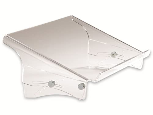 BakkerElkhuizen Q-doc 415 Dokumentenhalter, 7 verstellbare Höhen, transparentes Design