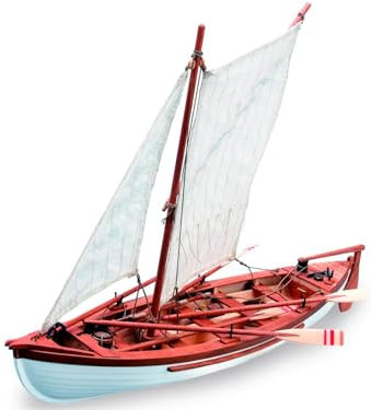 Artesanía Latina - Maquette de Bateau en Bois - Bateau de Pêche, Baleinière de la Nouvelle-Angleterre, Providence - Modèle 19018, Échelle 1:25 - Niveau Débutant