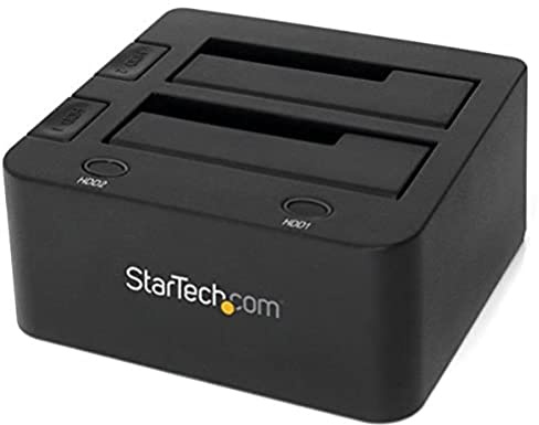 StarTech.com USB 3.0 to Dual 2.5/3.5in SATA Hard Drive Docking Station