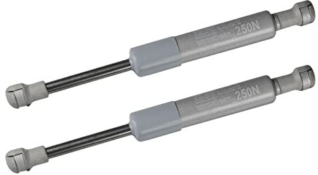 2 x SO-TECH® Kesseböhmer Amortiguador a Gas Piston Amortiguador Hidráulico (original) 250N (265N) Resorte de Compresión