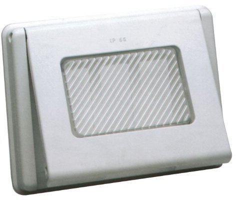 Selbsttragende Platte mit Tür IP55 für Kaution Wall 3 Schlaf col.Bianco