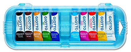 GIOTTO Extra Fine Paint - Boîte 10 tubes de gouache 10ml assortis