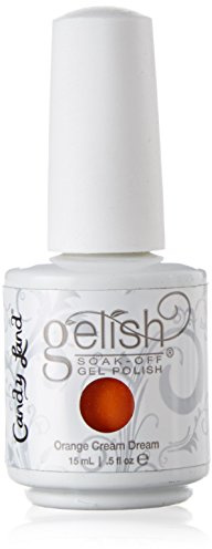 Gelish Harmony Nail Polish, Orange Cream Dream