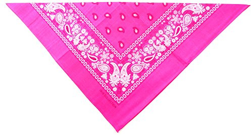 Evil Wear Halstuch Schal Nickituch neon pink Pasli 55cm