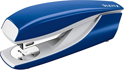 Leitz 5502003 Heftgerät blau, silber, weiß
